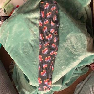 Juniors girl size M 7/9 full length leggings